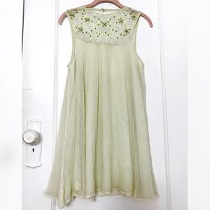 Kimchi Blue Mimi Embellished Trapeze Mini Dress